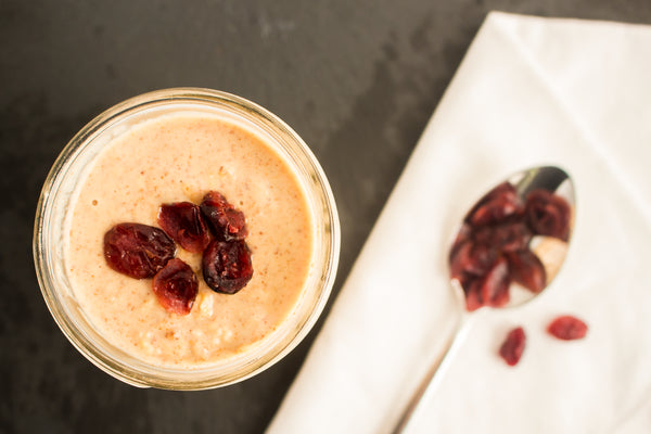 Cranberry Oatmeal Cookie Overnight Oats