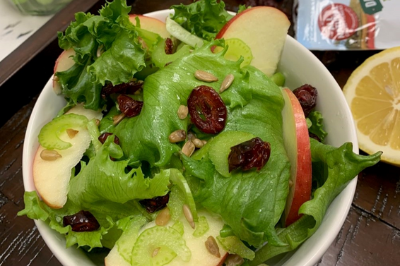 Cranberry, Apple, and Celery Salad