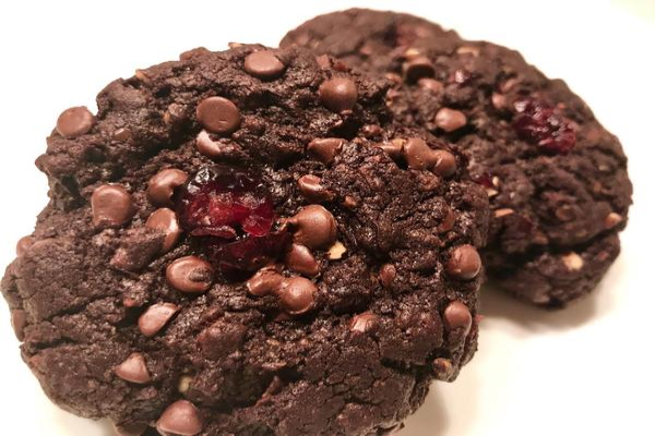 Double Chocolate Cranberry Pecan Coconut Cookies – Decas Farms