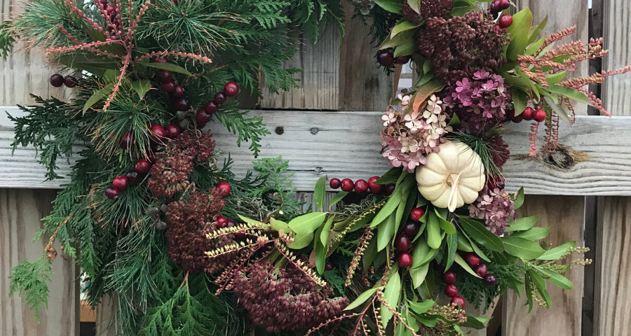 A Berry Simple Wreath