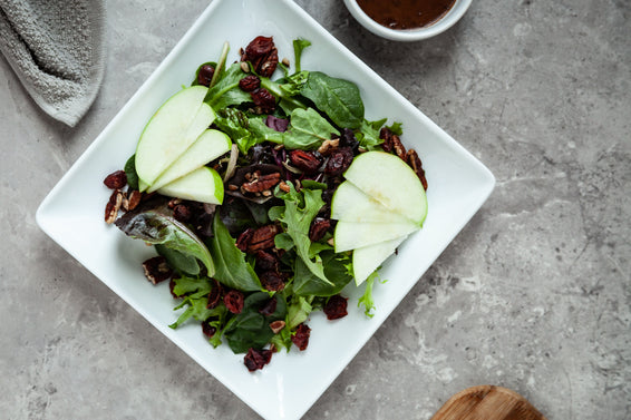 Mixed Baby Greens with Dried Cranberries