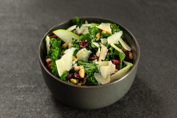 Kale, Cranberry, Pear, Pine Nut and Parmesan Salad